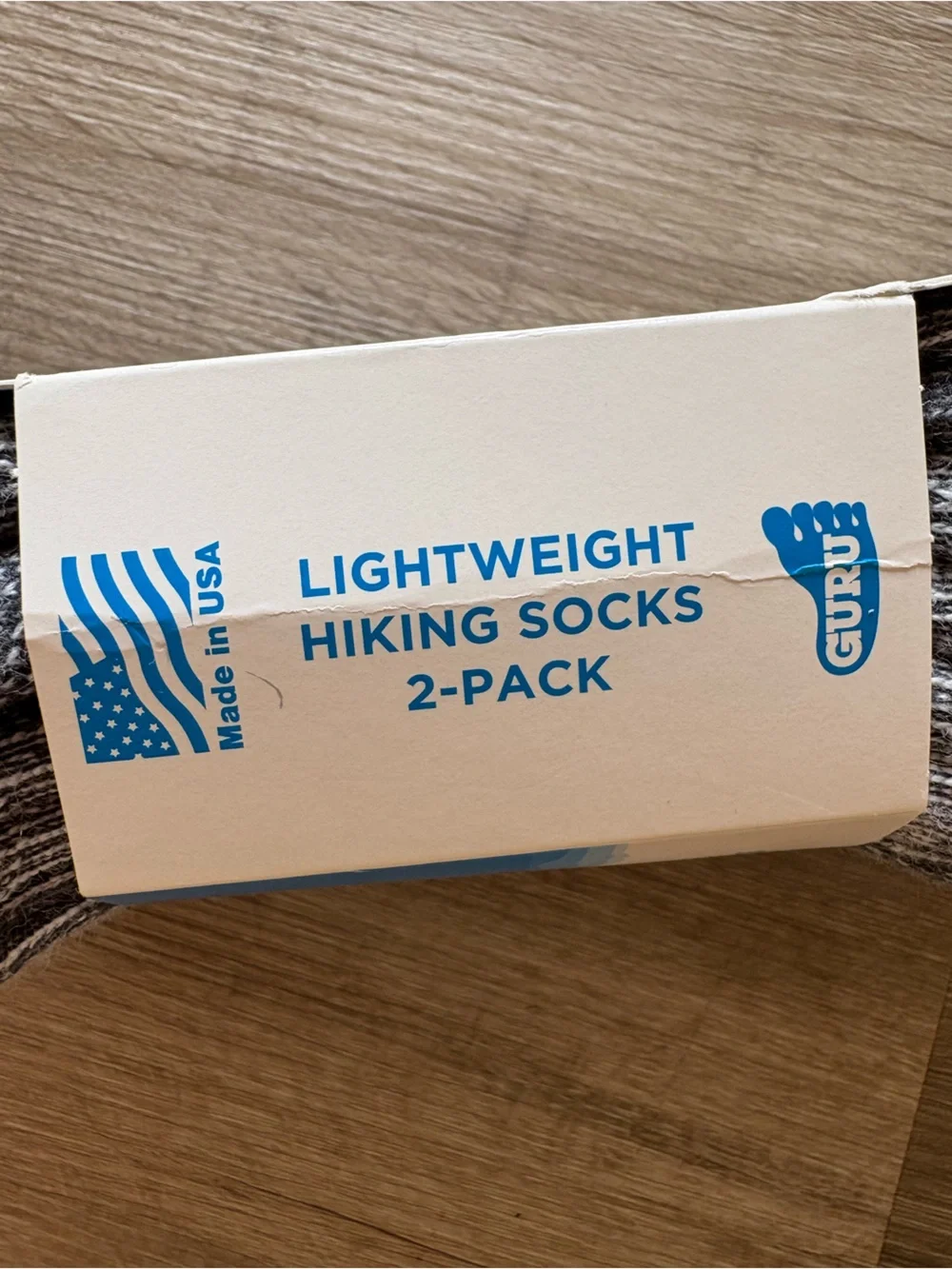 Eastern Mountain Sports Men’s Lightweight Hiking Socks - Gray Heather (2-Pack)